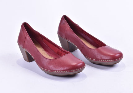 Clarks Damen Pumps High Heels UK 4,5 Nr. 23-F 371-Schuh-Gebraucht-secondhand