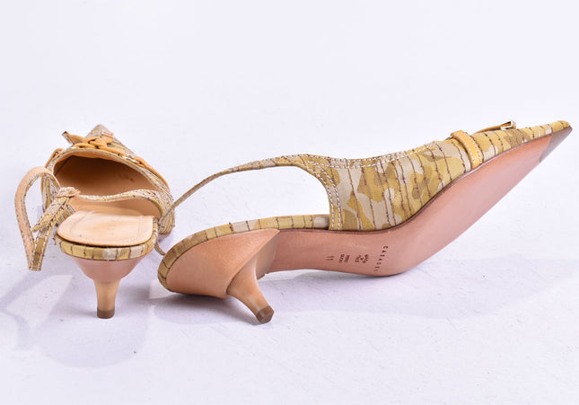 Casadei Damen Sandale Sandalette US 11 Nr. 24-SD 3461-Schuh-Gebraucht-secondhand
