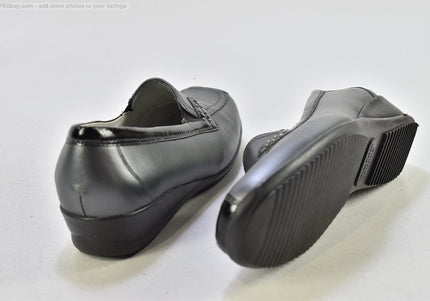 Waldläufer Damen Halbschuhe Slipper Ballerinas UK 5,5 Nr. 25-T 754-gebrauchte schuhe-second hand-SchuhGebraucht