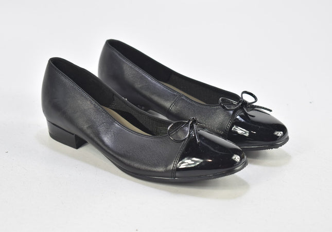 Ara Damen Halbschuhe Slipper Ballerinas UK 4,5 Nr. 24-M 1265-Schuh-Gebraucht-secondhand