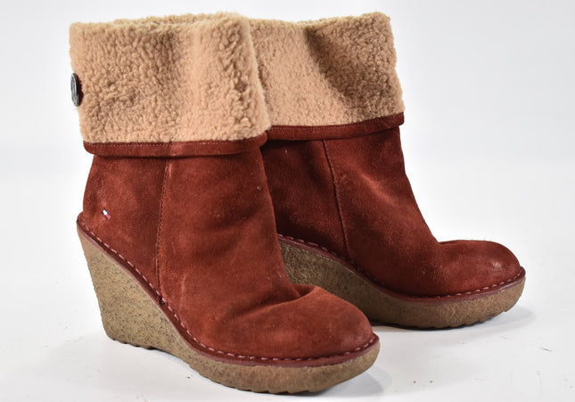 Tommy Hilfiger Damen Stiefelette Boots EUR 39 Nr. 24-M 1052-Schuh-Gebraucht-secondhand