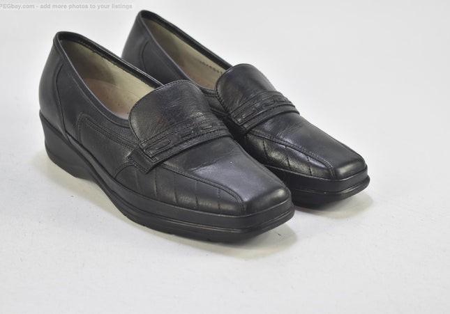 Waldläufer Damen Halbschuhe Slipper Ballerinas UK 5,5 Nr. 25-J 212-Schuh-Gebraucht-secondhand