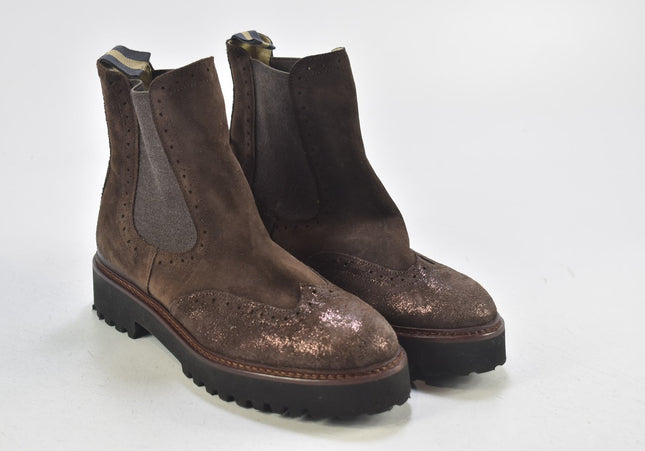 Marc O´Polo Damen Stiefelette Boots UK 4,5 Nr. 24-B 2628-Schuh-Gebraucht-secondhand