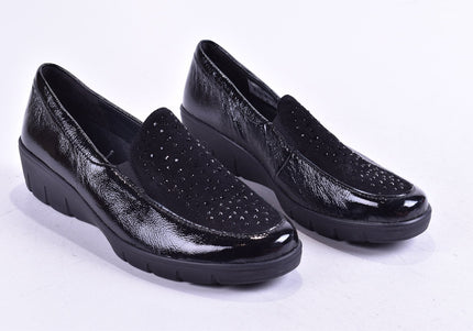 Semler Damen Halbschuhe Slipper Ballerinas UK 7,5 Nr. 24-Y 2376-Schuh-Gebraucht-secondhand
