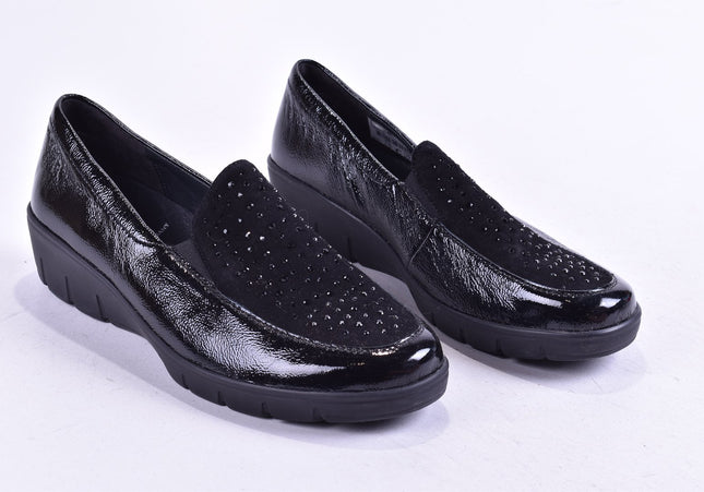 Semler Damen Halbschuhe Slipper Ballerinas UK 7,5 Nr. 24-Y 2376-Schuh-Gebraucht-secondhand