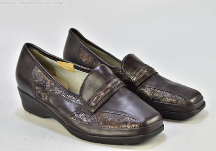 Waldläufer  Damen Halbschuhe Slipper Ballerinas  UK 7 Nr. 25-Z 757
