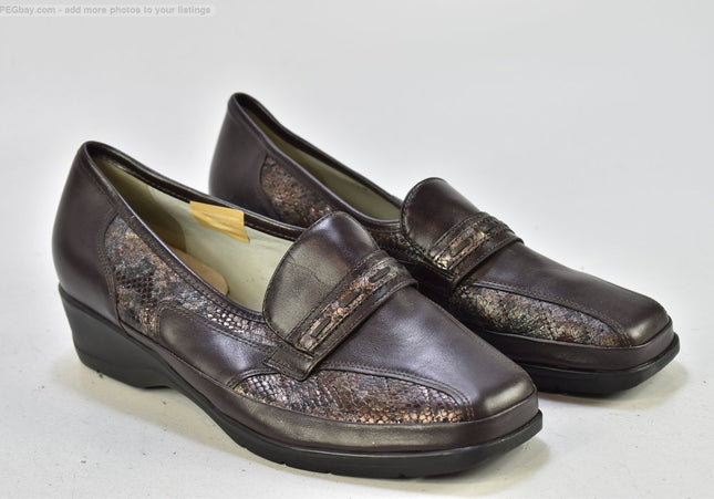 Waldläufer  Damen Halbschuhe Slipper Ballerinas  UK 7 Nr. 25-Z 757