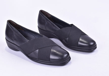 Semler Damen Halbschuhe Slipper Ballerinas UK 7 Nr. 23-Y 212-Schuh-Gebraucht-secondhand