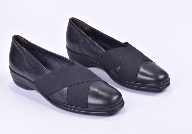 Semler Damen Halbschuhe Slipper Ballerinas UK 7 Nr. 23-Y 212-Schuh-Gebraucht-secondhand