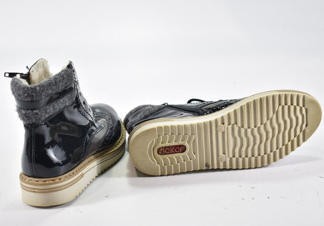 Rieker Damen Stiefelette Boots EUR 36 Nr. 24-M 2647-Schuh-Gebraucht-secondhand