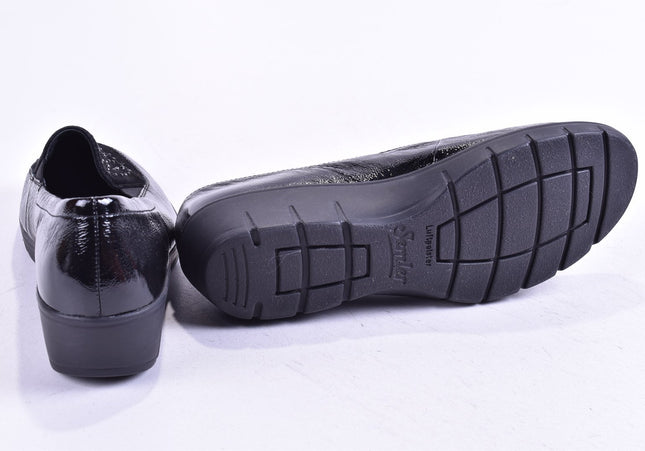 Semler Damen Halbschuhe Slipper Ballerinas UK 7,5 Nr. 24-Y 2376-Schuh-Gebraucht-secondhand