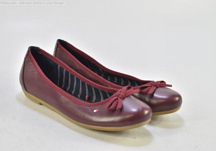 Tommy Hilfiger  Damen Halbschuhe Slipper Ballerinas  Gr. 39 Nr. 26-T 415