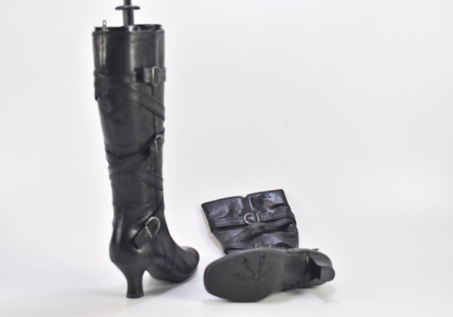 Tamaris Damen Stiefel Stiefelette Boots EUR 36 Nr. 24-B 3334-Schuh-Gebraucht-secondhand