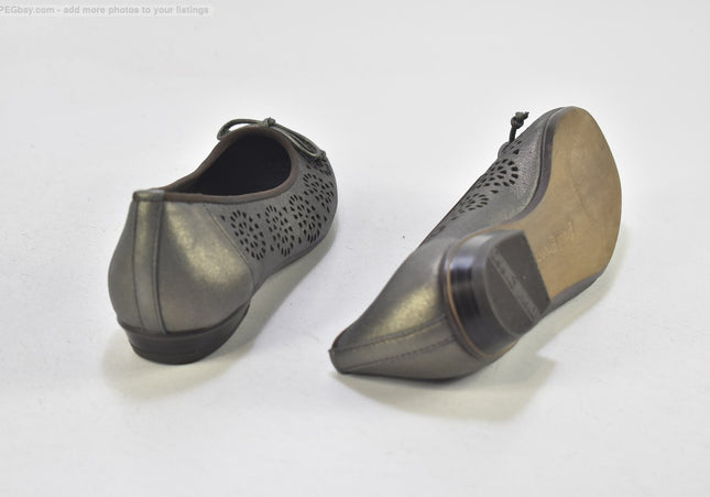 Paul Green Damen Halbschuhe Slipper Ballerinas UK 4 Nr. 25-J 213-Schuh-Gebraucht-secondhand