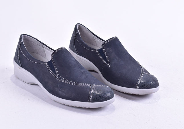 Medicus Damen Halbschuhe Slipper Ballerinas UK 4,5 Nr. 24-Y 2378-Schuh-Gebraucht-secondhand