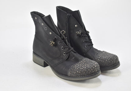 Rieker Damen Stiefelette Boots EUR 37 Nr. 24-B 250-Schuh-Gebraucht-secondhand