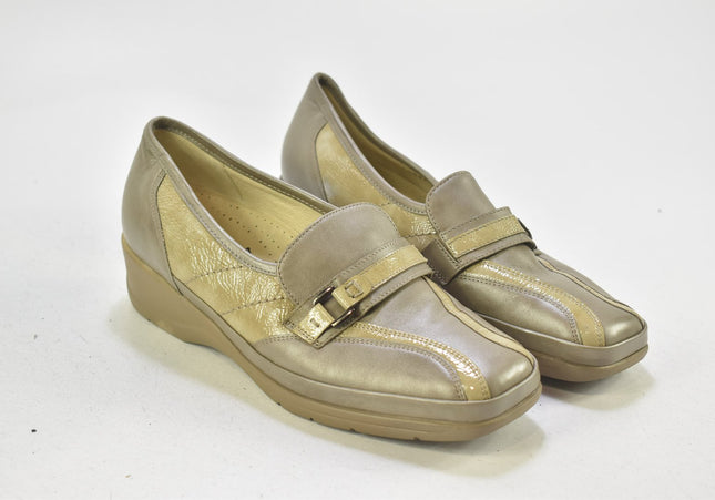 Waldläufer Damen Halbschuhe Slipper Ballerinas UK 5,5 Nr. 24-T 1874-Schuh-Gebraucht-secondhand