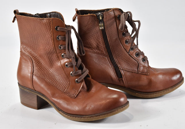 Venturini Damen Stiefelette Boots EUR 37 Nr. 24-M 1054-Schuh-Gebraucht-secondhand