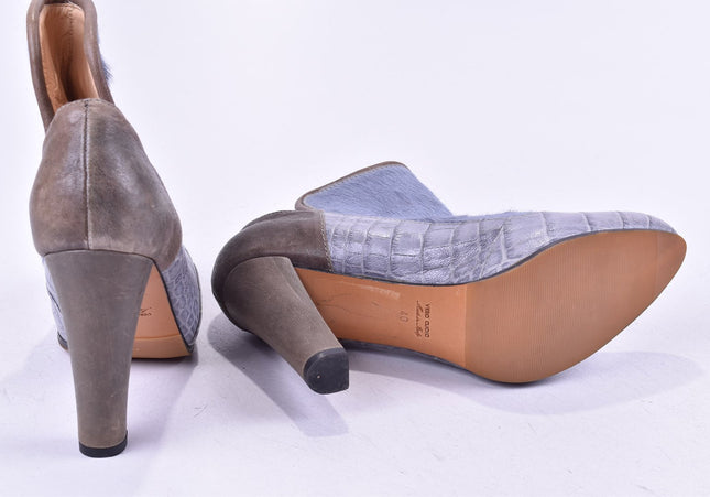 Görtz Damen Stiefelette Boots EUR 40 Nr. 24-J 4134-Schuh-Gebraucht-secondhand