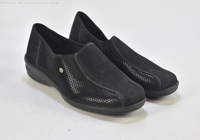 Medicus Damen Halbschuhe Slipper Ballerinas UK 5 Nr. 25-F 1719-Schuh-Gebraucht-secondhand