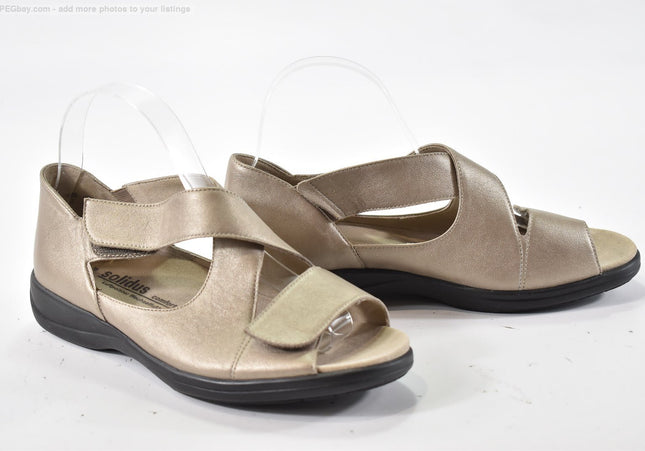 Solidus Damen Sandale Sandalette UK 5,5 Nr. 25-S 3560-SchuhGebraucht