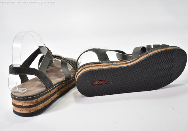 Rieker  Damen Sandale Sandalette  EUR 40 Nr. 26-S 1404