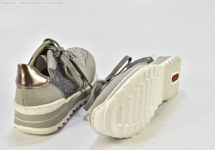 Rieker  Damen Halbschuhe Freizeitschuhe  EUR 39 Nr. 4R-1729