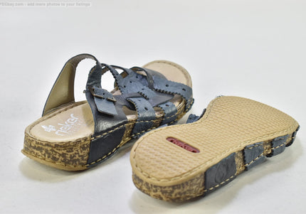 Rieker  Damen Sandale Pantolette  EUR 41 Nr. 25-V 2476
