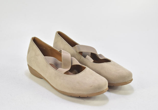 Jenny Damen Halbschuhe Slipper Ballerinas EUR 37,5 Nr. 24-X 546-Schuh-Gebraucht-secondhand