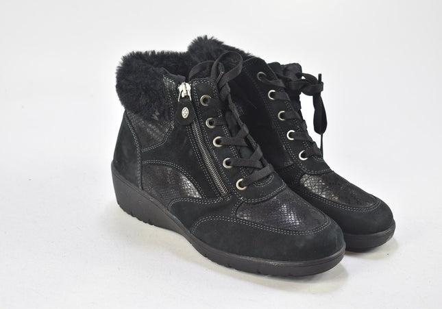 Medicus Damen Stiefelette Boots UK 4 Nr. 24-B 252-Schuh-Gebraucht-secondhand