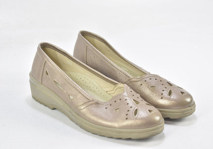 Alpina  Damen Halbschuhe Slipper Ballerinas  UK 4,5 Nr. 23-N 2166