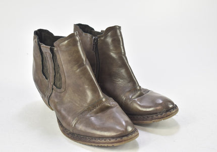Rieker Damen Stiefelette Boots EUR 39 Nr. 24-U 804-Schuh-Gebraucht-secondhand