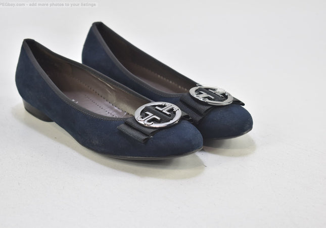 Jenny Damen Halbschuhe Slipper Ballerinas UK 5,5 Nr. 25-J 216-Schuh-Gebraucht-secondhand
