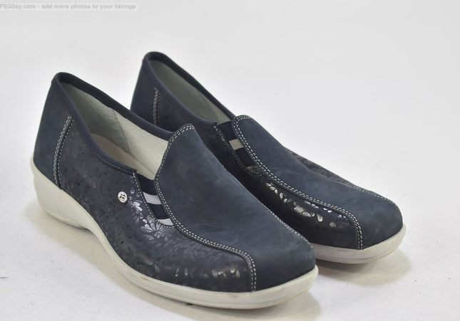 Medicus Damen Halbschuhe Slipper Ballerinas UK 5 Nr. 25-M 216-Schuh-Gebraucht-secondhand