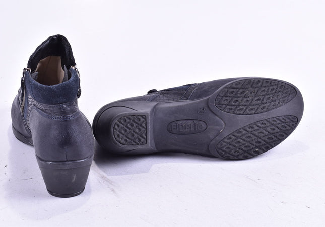 Fidelio Damen Stiefelette Boots UK 7,5 Nr. 24-Y 3580-Schuh-Gebraucht-secondhand