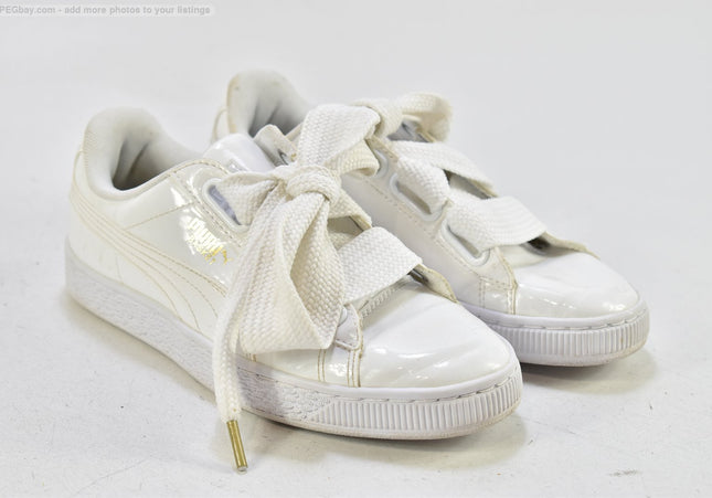 Puma Basket Damen Sportschuhe Sneaker EUR 37 Nr. 25-A 1573-Schuh-Gebraucht-secondhand