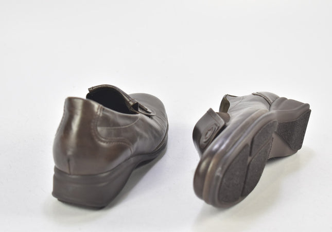 Semler Damen Halbschuhe Slipper Ballerinas UK 2,5 Nr. 24-F 197-Schuh-Gebraucht-secondhand