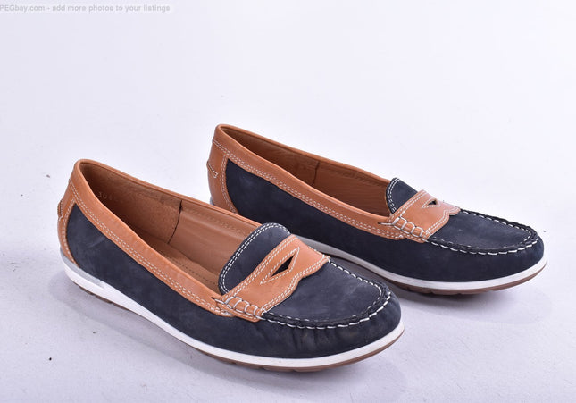 Ara Damen Halbschuhe Slipper Ballerinas UK 5,5 Nr. 25-M 595-Schuh-Gebraucht-secondhand