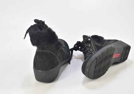 Medicus Damen Stiefelette Boots UK 4 Nr. 24-B 252-Schuh-Gebraucht-secondhand