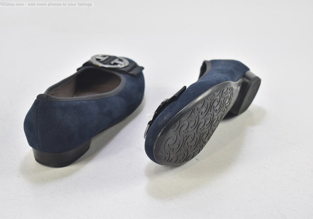 Jenny Damen Halbschuhe Slipper Ballerinas UK 5,5 Nr. 25-J 216-Schuh-Gebraucht-secondhand
