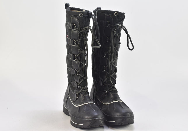 Caprice Damen Stiefel Stiefelette Boots UK 4,5 Nr. 24-B 3338-Schuh-Gebraucht-secondhand