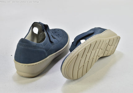 Waldläufer  Damen Halbschuhe Slipper Ballerinas  UK 8 Nr. 4-R1710