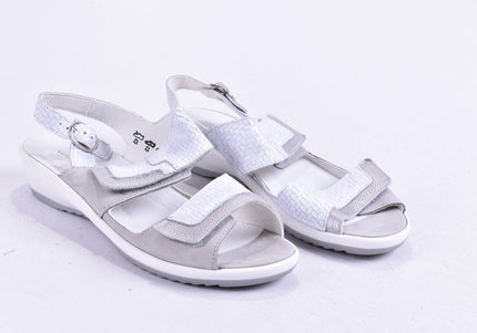 Waldläufer Damen Sandale Sandalette UK 5,5 Nr. 24-SD 3467-Schuh-Gebraucht-secondhand