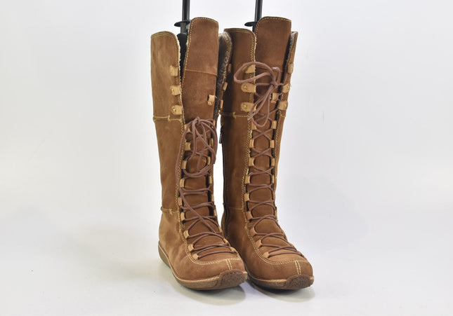 Timberland Damen Stiefel Stiefelette Boots US 8 Nr. 24-B 3339-Schuh-Gebraucht-secondhand