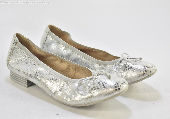 Leone Damen Halbschuhe Slipper Ballerinas UK 8 Nr. 25-M 218-Schuh-Gebraucht-secondhand