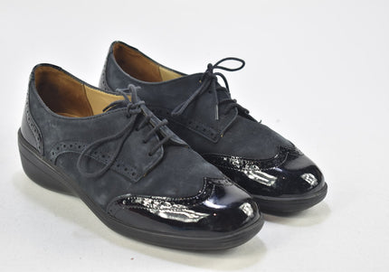 Solidus Damen Halbschuhe Freizeitschuhe UK 4,5 Nr. 24-M 2906-Schuh-Gebraucht-secondhand