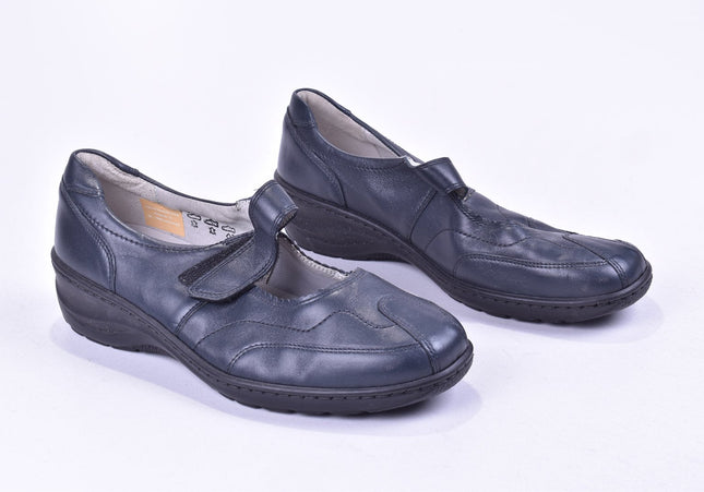 Waldläufer Damen Halbschuhe Slipper Ballerinas UK 5,5 Nr. 23-A 728-Schuh-Gebraucht-secondhand