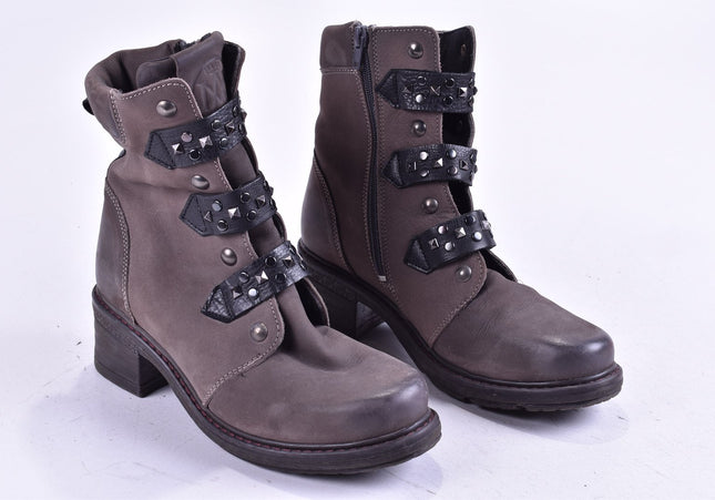 Maca Damen Stiefelette Boots EUR 38 Nr. 24-Y 3582-Schuh-Gebraucht-secondhand
