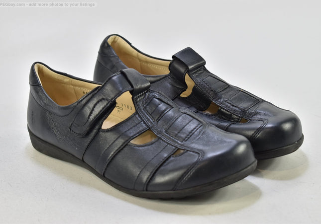 Helvesko Damen Halbschuhe Slipper Ballerinas EUR 40 Nr. 25-T 1141-gebrauchte Schuhe-Second hand-SchuhGebraucht