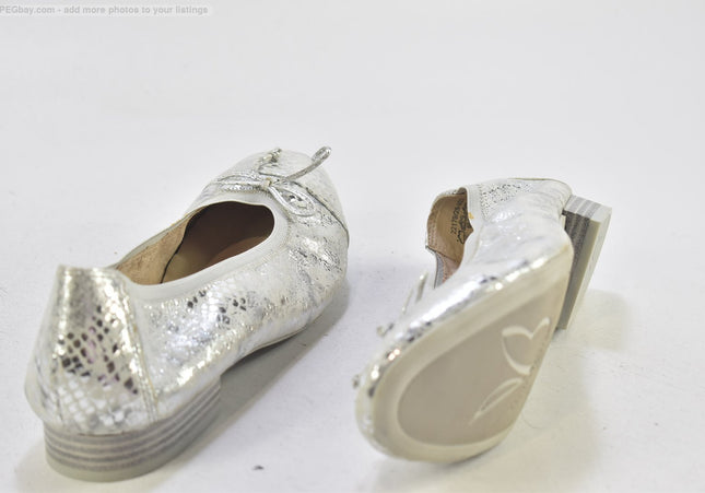 Leone Damen Halbschuhe Slipper Ballerinas UK 8 Nr. 25-M 218-Schuh-Gebraucht-secondhand